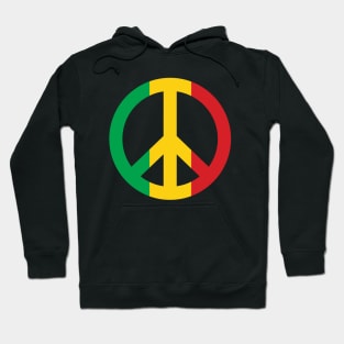 Peace Rasta Sign Hoodie